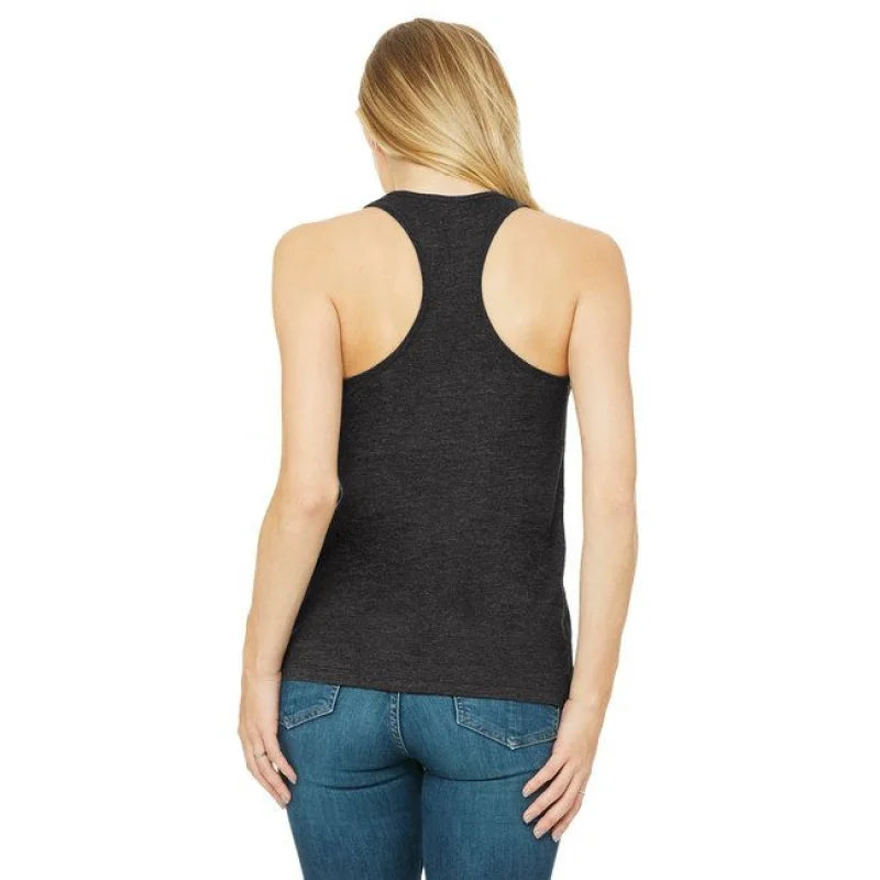 Womens Athletic Tank Tops Racerback Workout Shirt Lightweight Moisture Wicking Sleeveless Top for Gym Yoga Running Fitness White