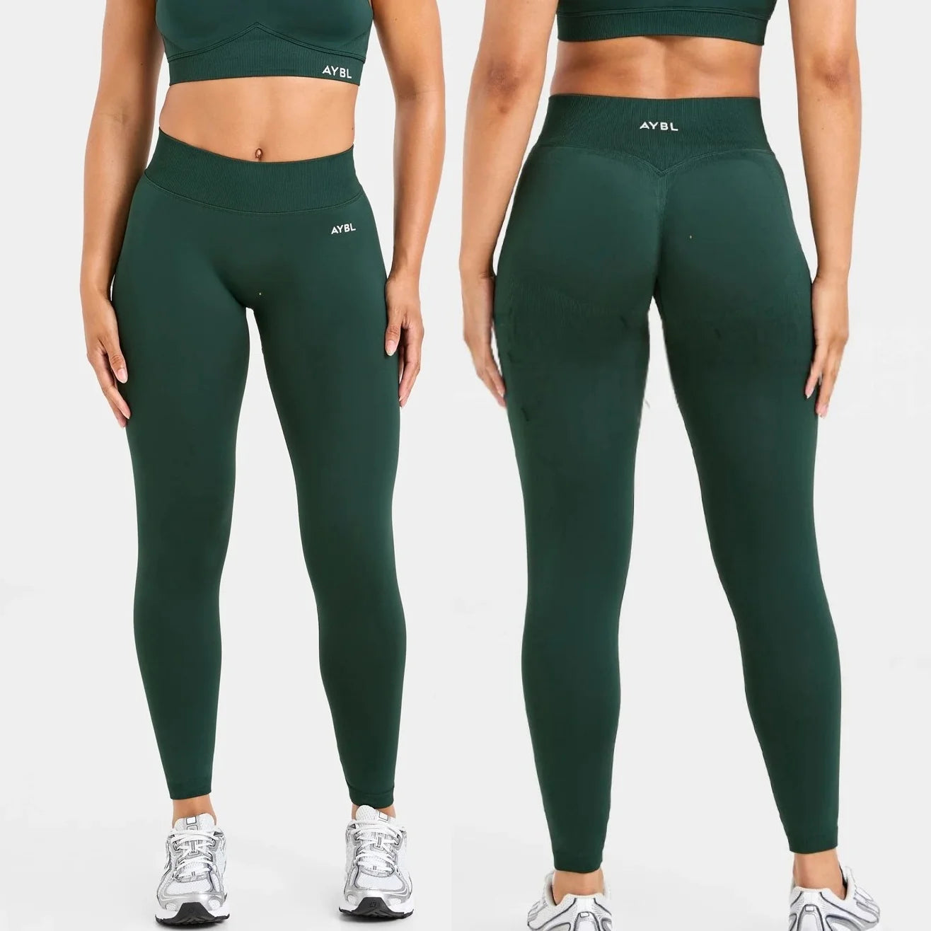 Seamless High Waist Yoga Leggings Women Scrunch Butt Lifting Gym Pants Elastic Tummy Control Fitness Workout Leggings