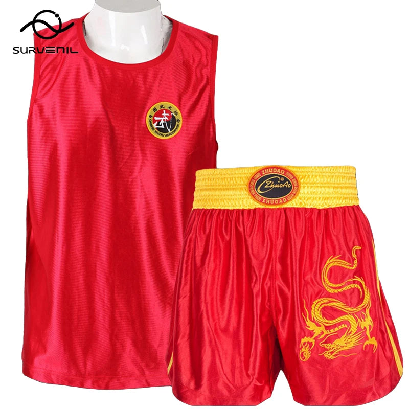 DragonStrike™ Premium Sanda & Wushu Fightwear Set