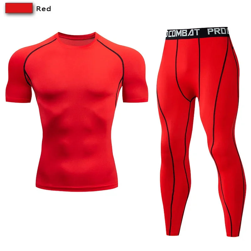 AlphaFit™ 2-Piece Men’s Compression Training Set